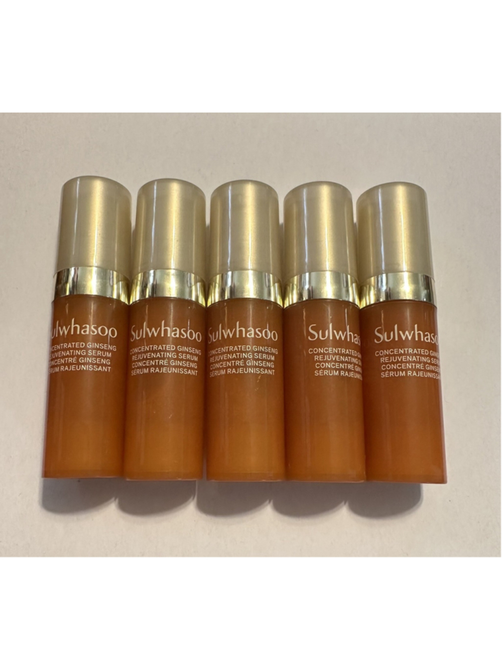 Sulwhasoo Concentrated Ginseng Rejuvenating Serum 5ml X 5 Pcs